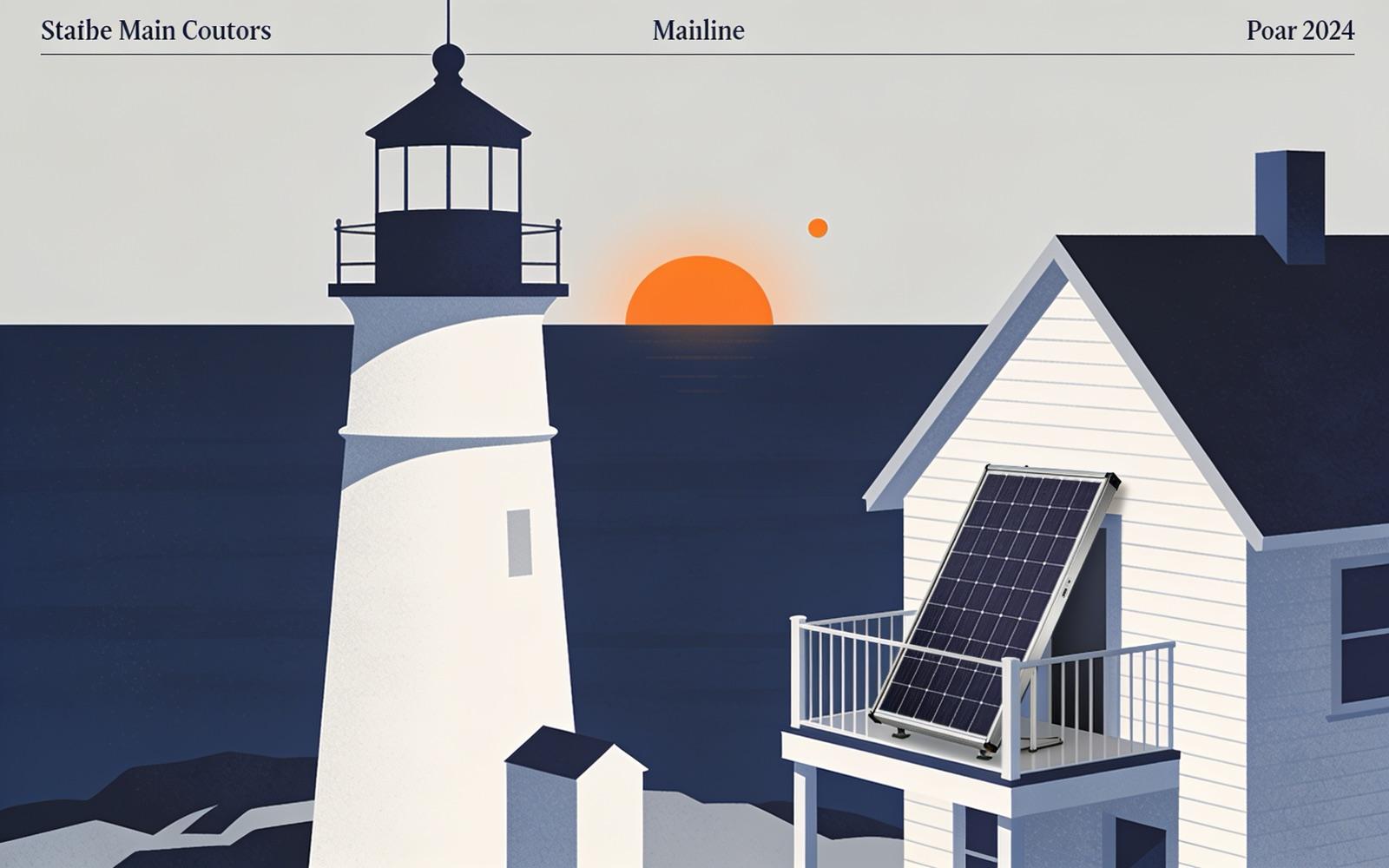 Maine Plug-In Solar Laws — illustration