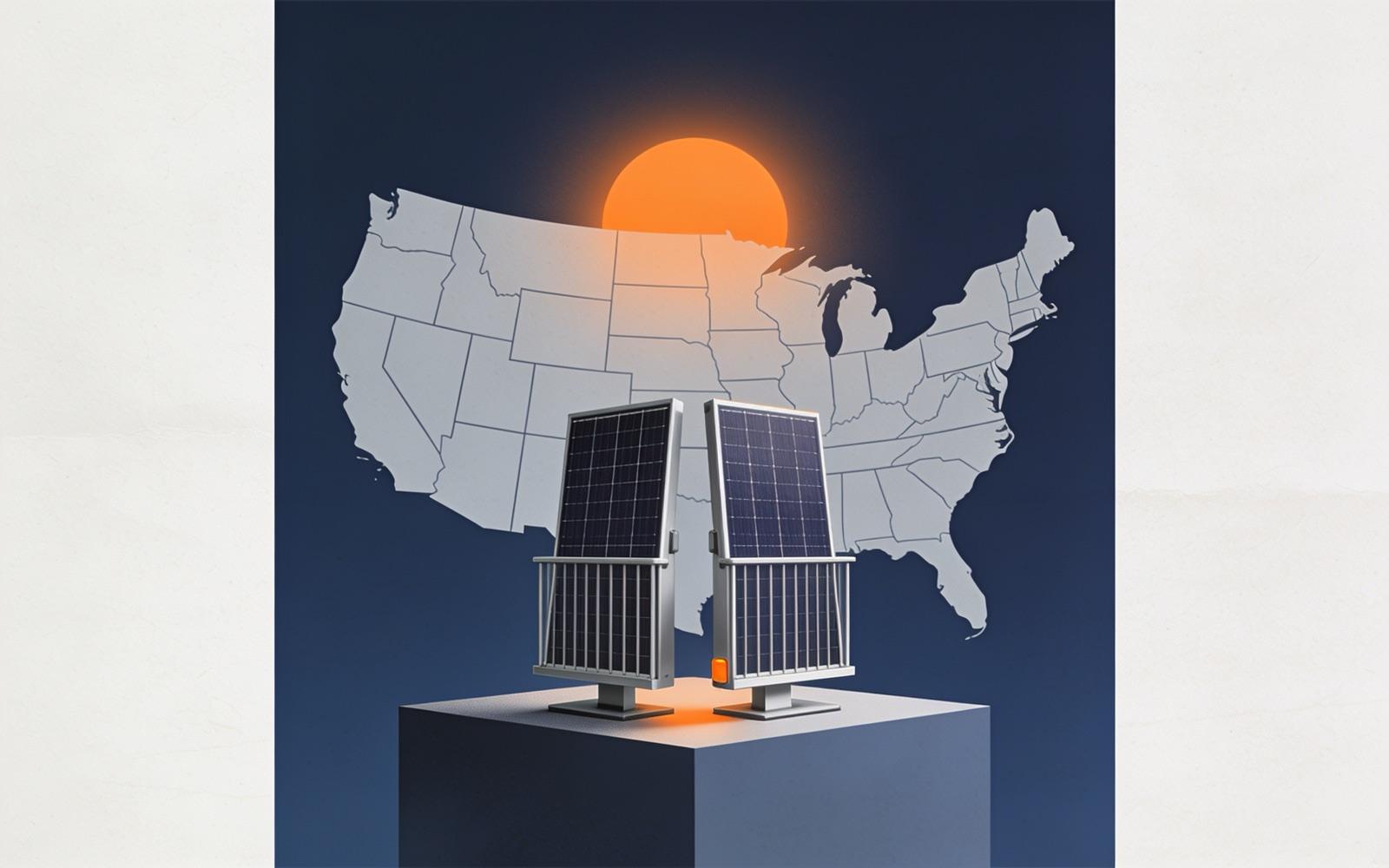 Comparable US plug-in solar configurations — illustration