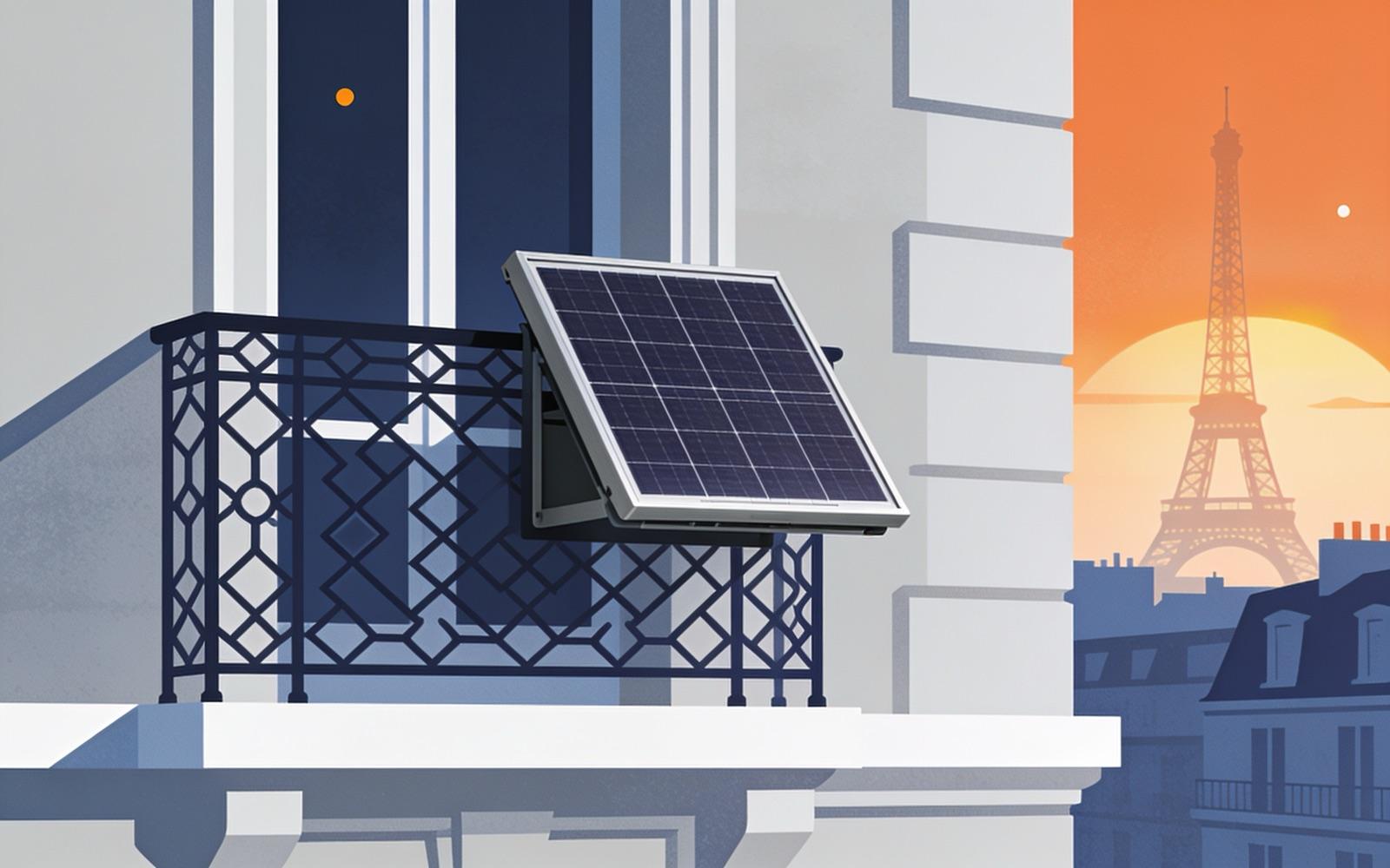 Kits solaires plug-and-play en France — illustration